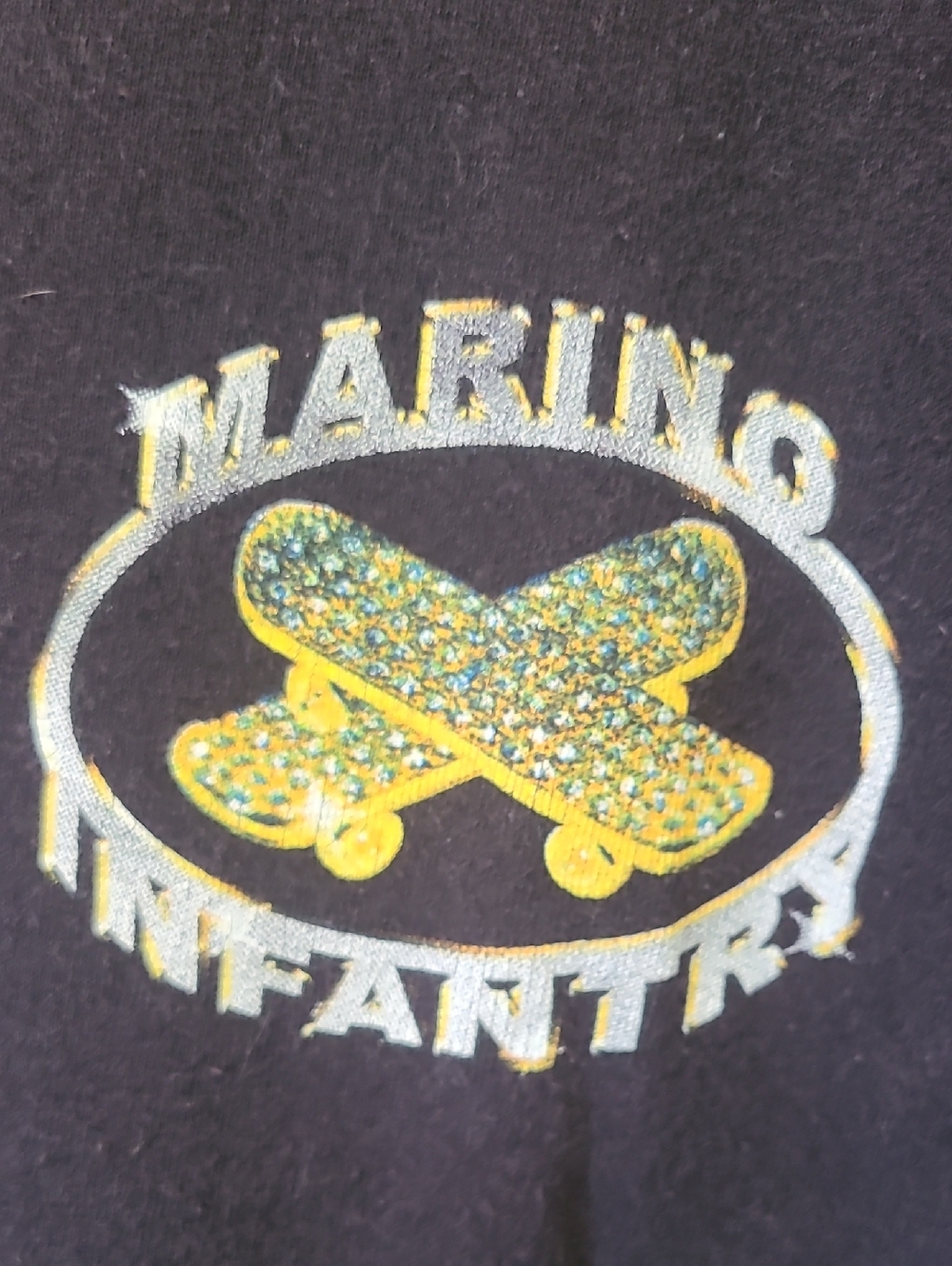 Marino Infantry X Vlone Black Tee Size Small